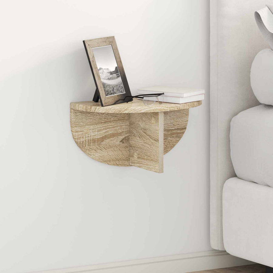 Wandplank Sonoma Eiken 38 x 19 x 19 cm Bewerkt hout