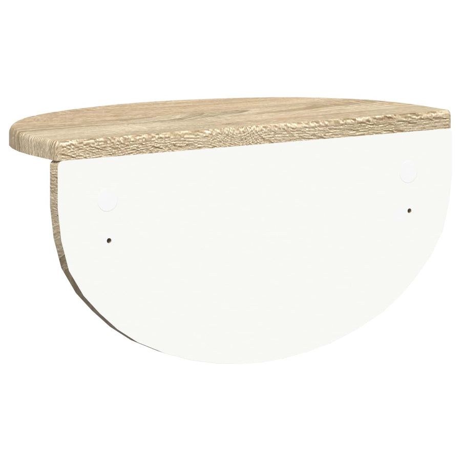 Wandplank Sonoma Eiken 38 x 19 x 19 cm Bewerkt hout