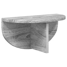 Wandplank Grijs Sonoma 38 x 19 x 19 cm Bewerkt hout
