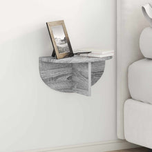 Wandplank 2 pcs Grijs Sonoma 38 x 19 x 19 cm Bewerkt hout