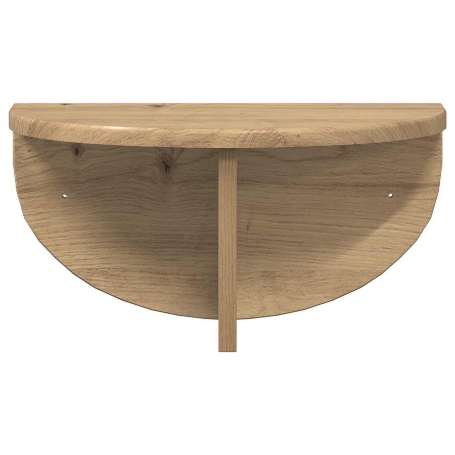Wandplank Artisan Eiken 38 x 19 x 19 cm Bewerkt hout