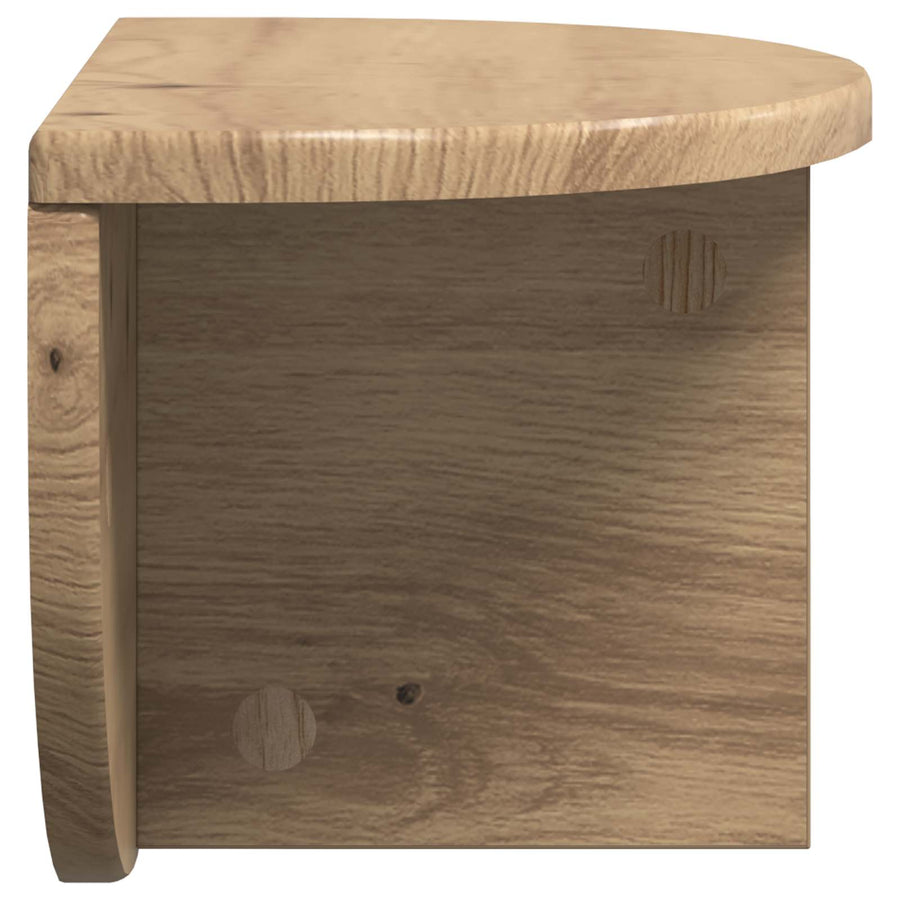 Wandplank Artisan Eiken 38 x 19 x 19 cm Bewerkt hout