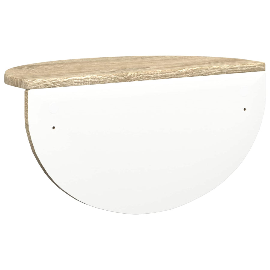 Wandplank Sonoma Eiken 38 x 19 x 19 cm Bewerkt hout