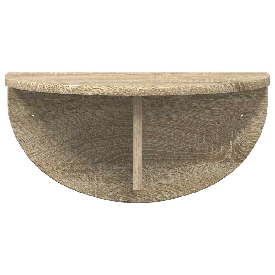 Wandplank Sonoma Eiken 38 x 19 x 19 cm Bewerkt hout