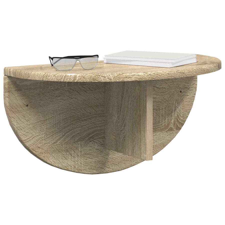 Wandplank Sonoma Eiken 38 x 19 x 19 cm Bewerkt hout