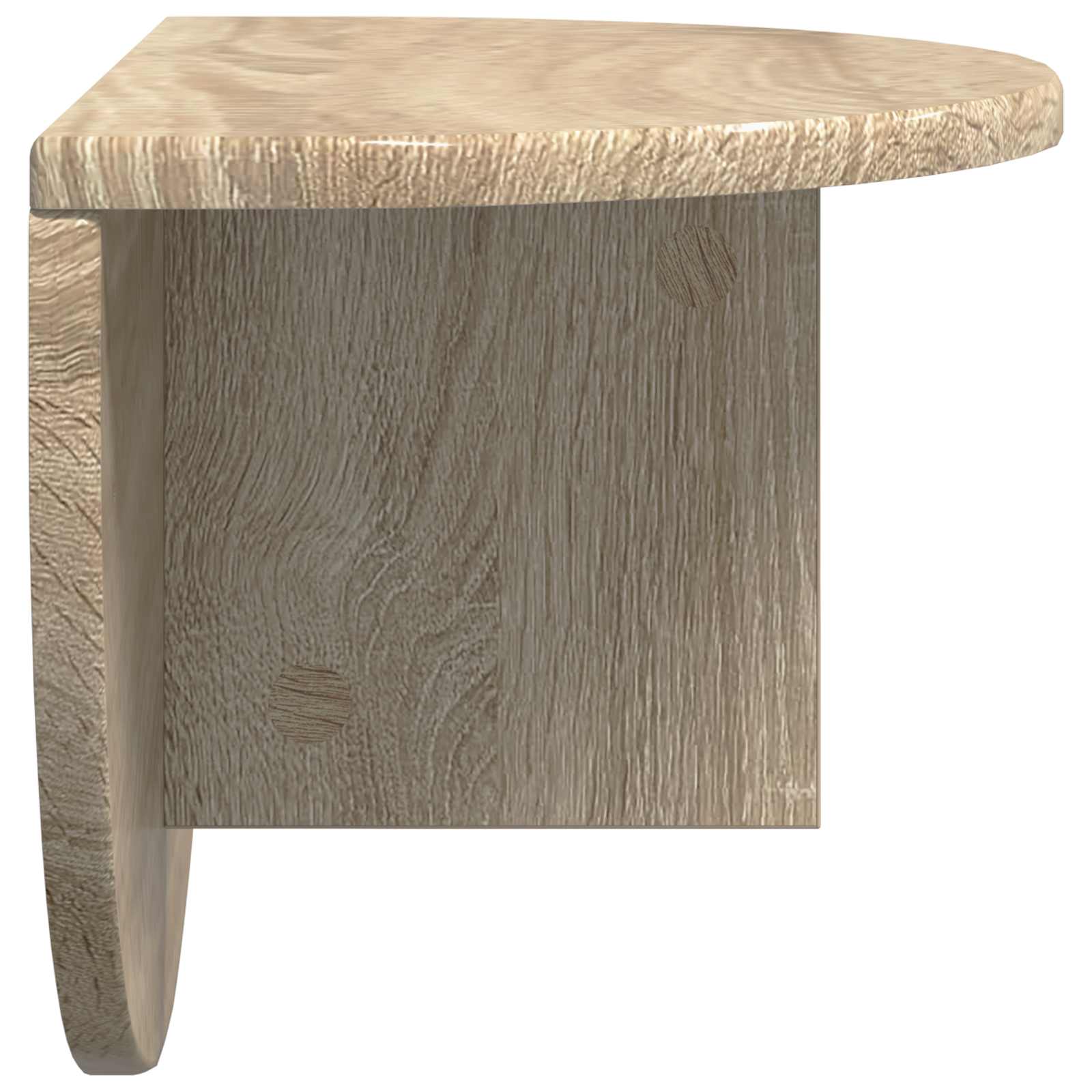 Wandplank Sonoma Eiken 38 x 19 x 19 cm Bewerkt hout