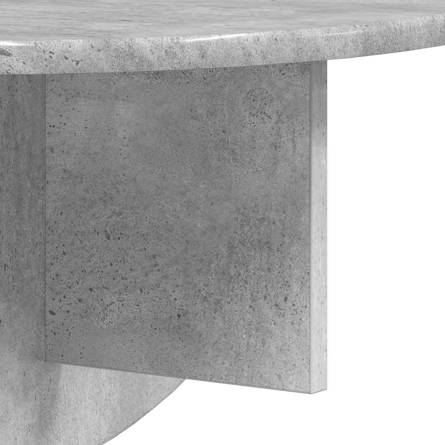 Wandplank 2 pcs Beton Grijs 38 x 19 x 19 cm Bewerkt hout