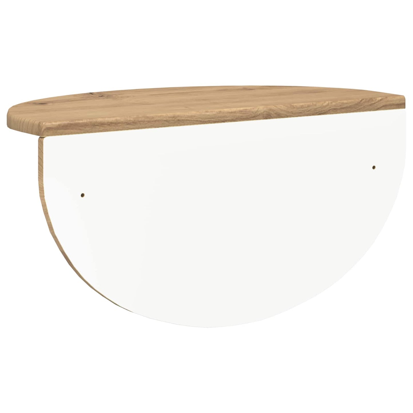 Wandplank 2 pcs Artisan Eiken 38 x 19 x 19 cm Bewerkt hout