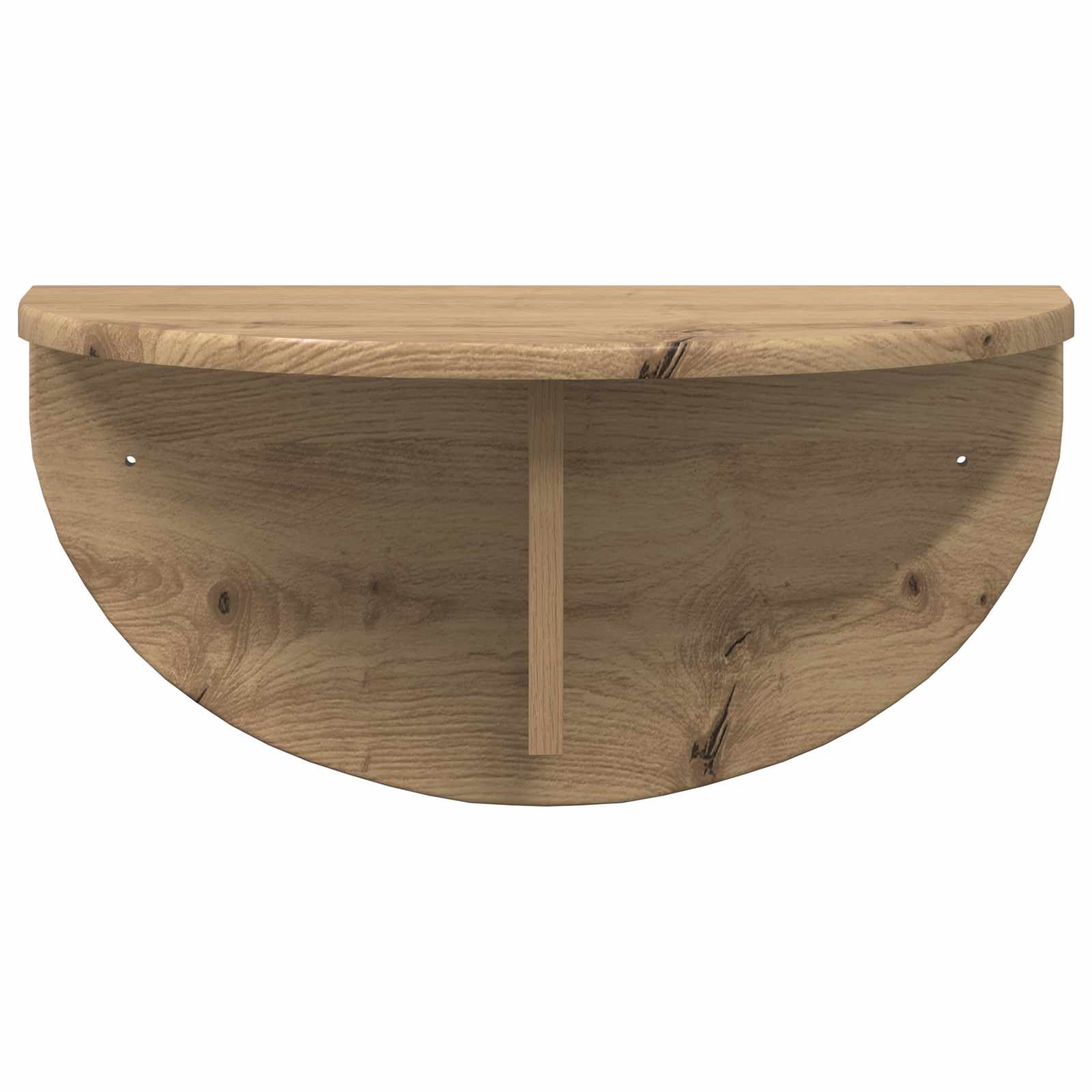 Wandplank 2 pcs Artisan Eiken 38 x 19 x 19 cm Bewerkt hout