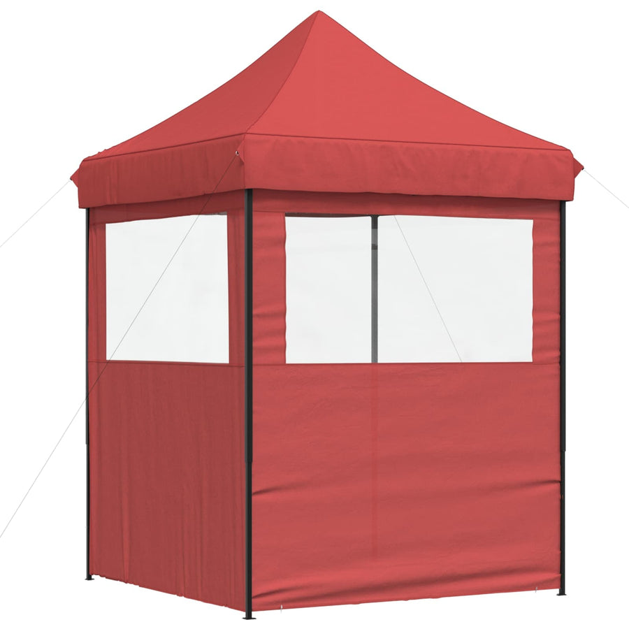 Partytent Bordeauxrood 200 x 200 x 306 cm Oxford Stof
