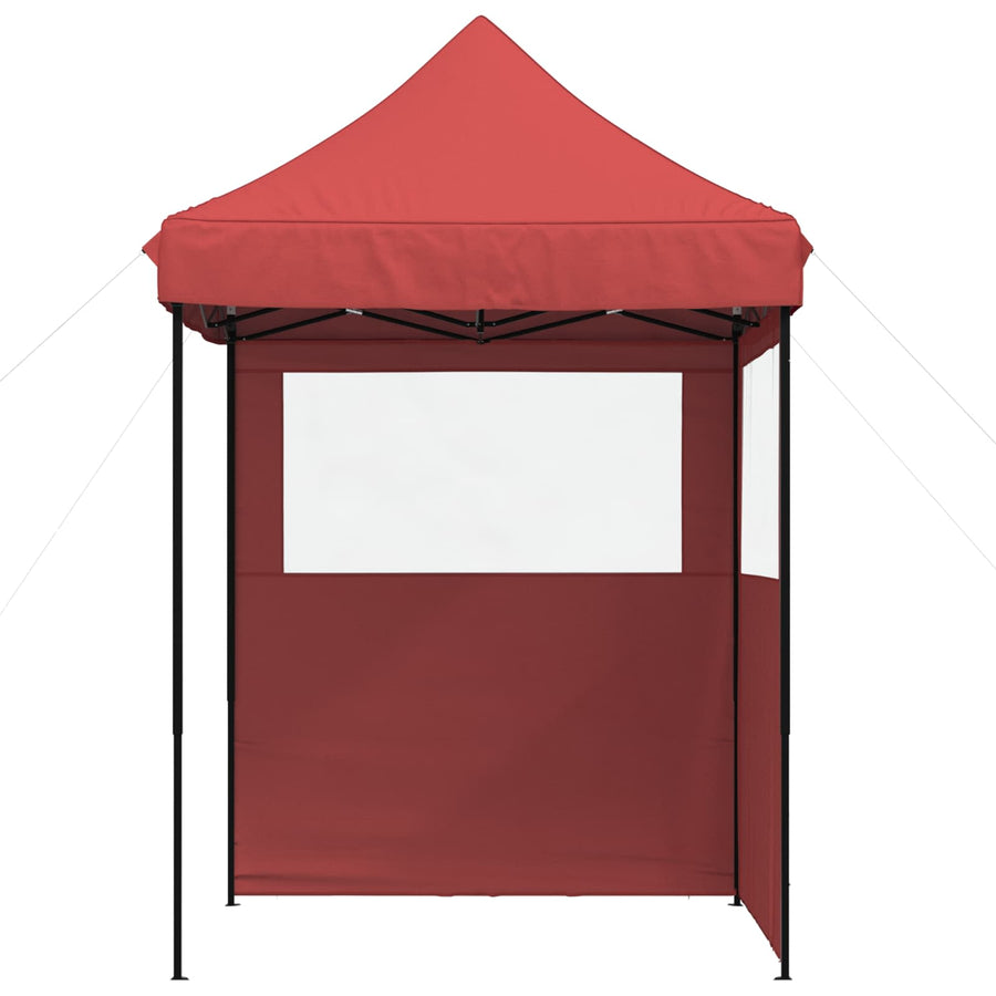 Partytent Bordeauxrood 200 x 200 x 306 cm Oxford Stof