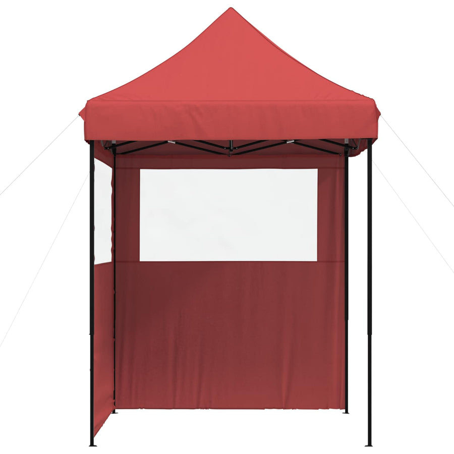 Partytent Bordeauxrood 200 x 200 x 306 cm Oxford Stof