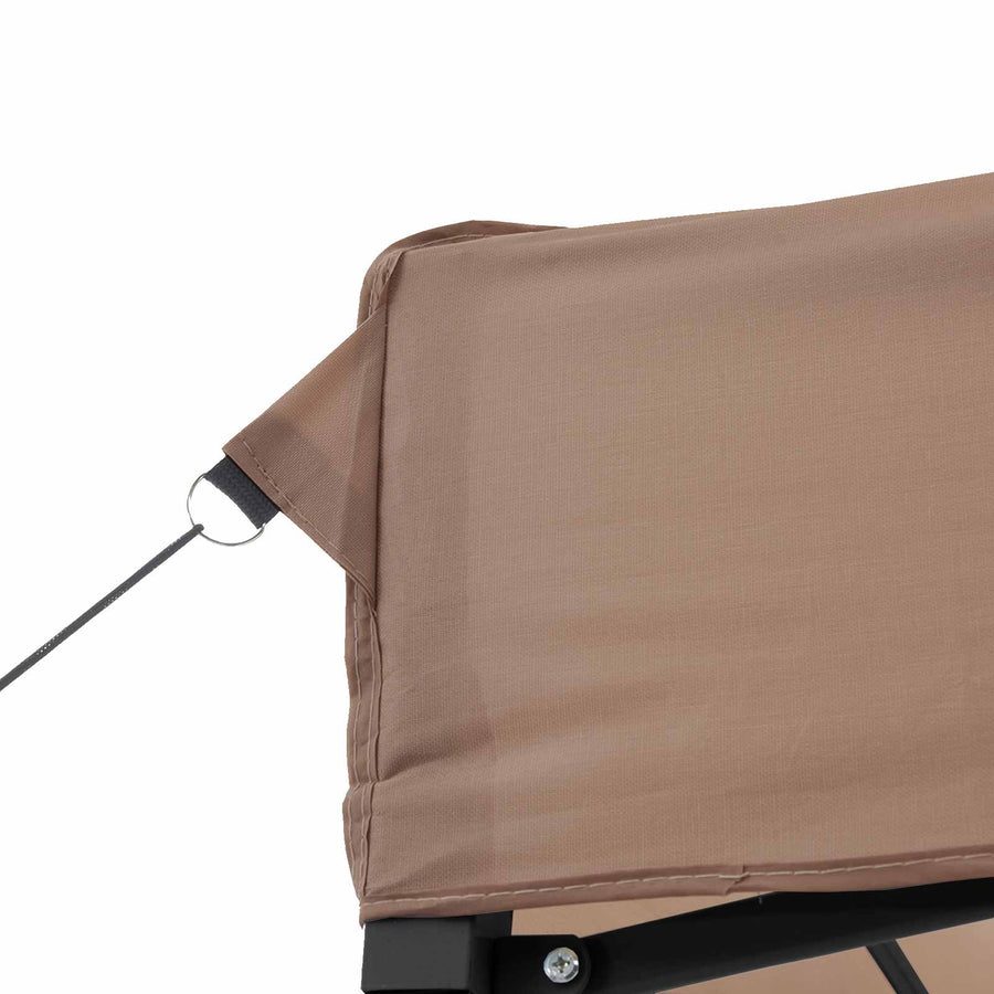 Partytent Bruin 200 x 200 x 306 cm Oxford Stof