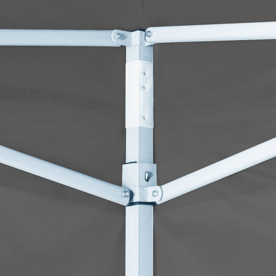 Partytent Antraciet 200 x 200 x 315 cm Oxford Stof