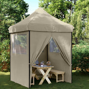 Partytent 200x200x306 cm taupe oxford stof