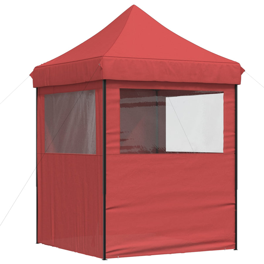 Partytent Bordeauxrood 200 x 200 x 306 cm Oxford Stof
