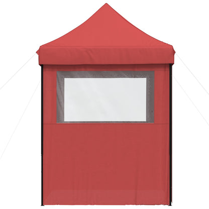 Partytent Bordeauxrood 200 x 200 x 306 cm Oxford Stof