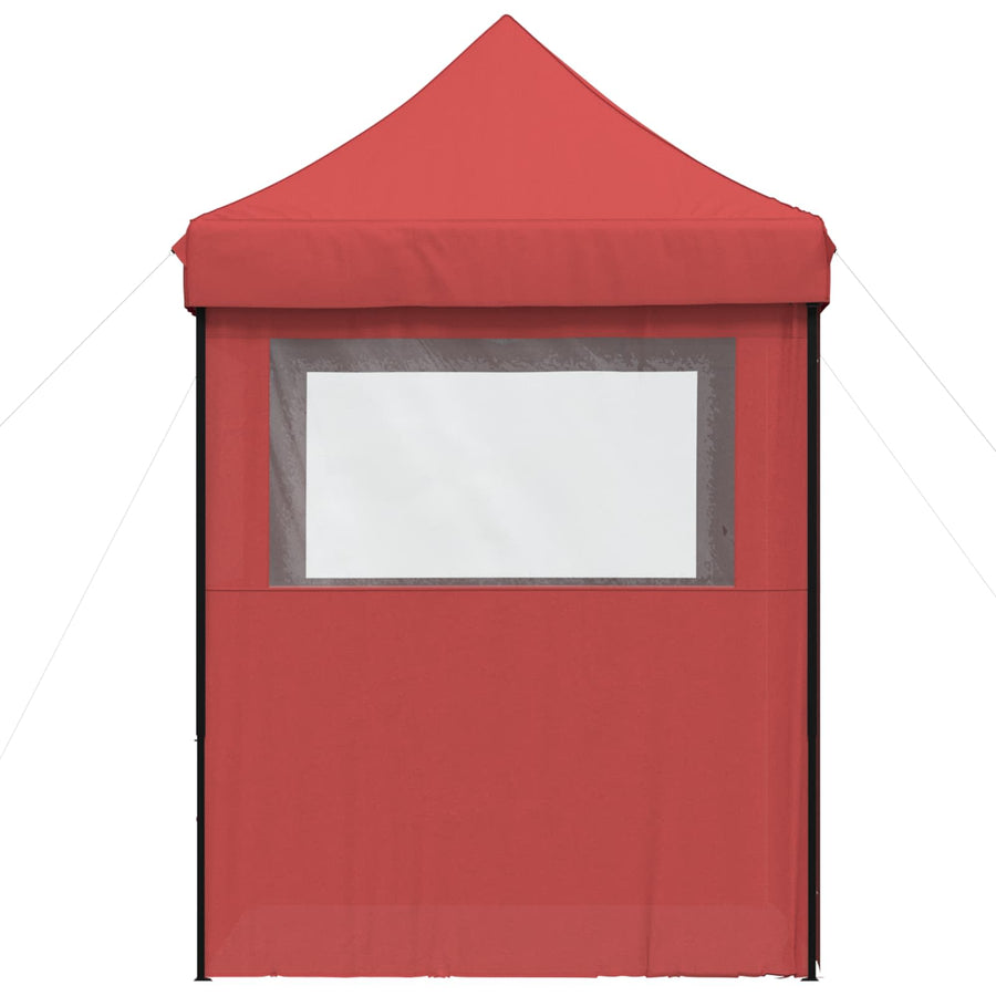 Partytent Bordeauxrood 200 x 200 x 306 cm Oxford Stof