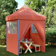 Partytent 200x200x306 cm terracotta Oxford stof