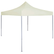 Partytent 291x291x315 cm Oxford stof crème