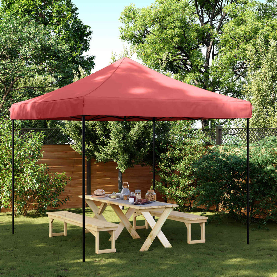 Partytent Bordeauxrood 292 x 292 x 315 cm Oxford Stof