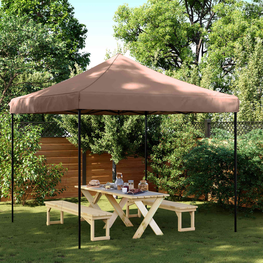 Partytent Bruin 292 x 292 x 315 cm Oxford Stof