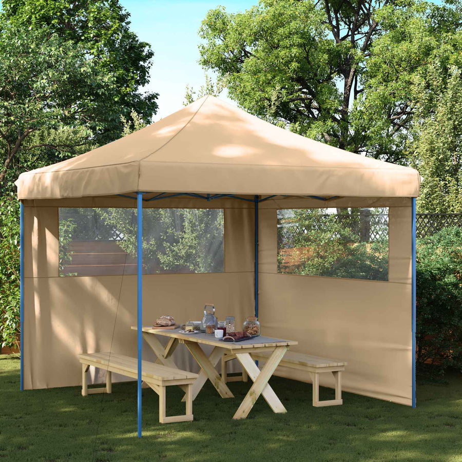 Partytent Beige 292 x 292 x 315 cm Oxford Stof