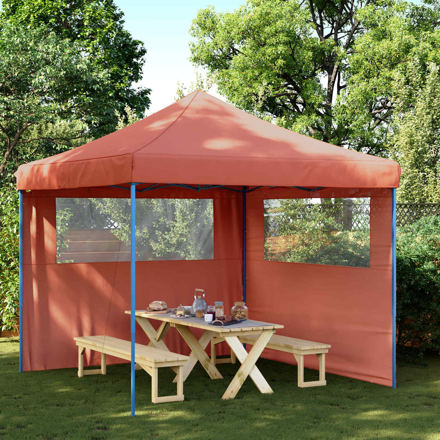 Partytent Terracotta 292 x 292 x 315 cm Oxford Stof