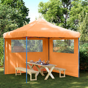 Partytent 292x292x315 cm oranje Oxford stof