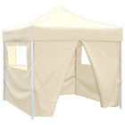 Partytent 291x291x315 cm crème Oxford stof