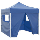 Partytent 291x291x315 cm Oxford stof blauw