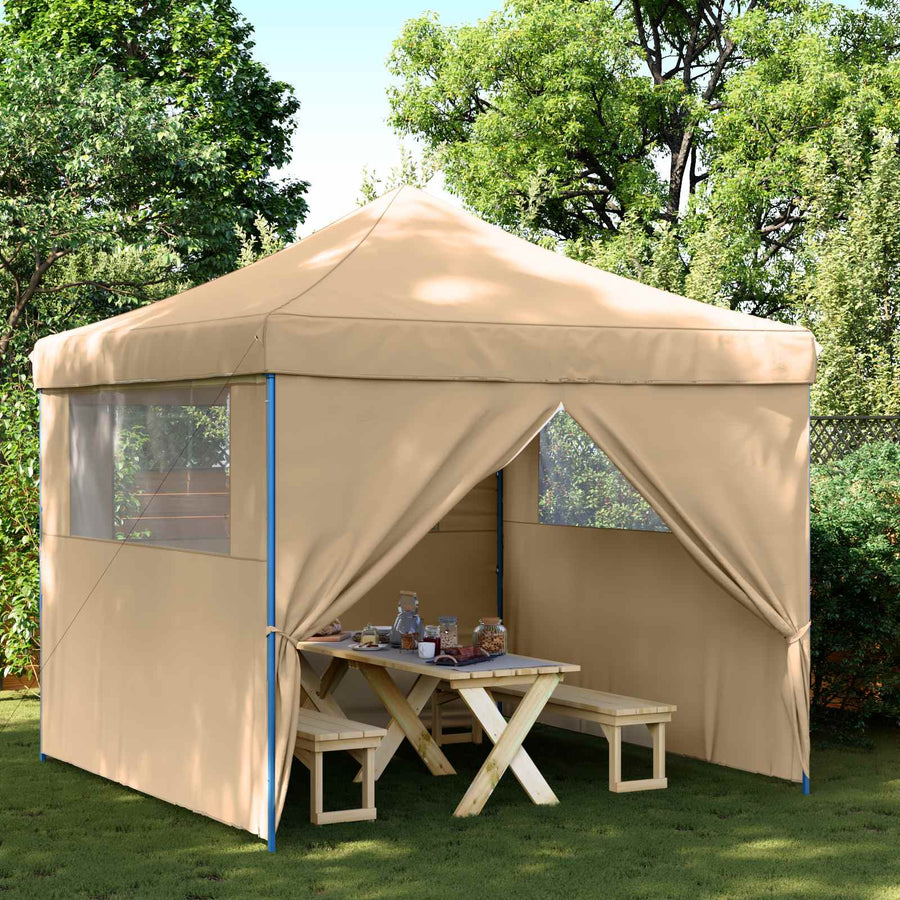 Partytent Beige 292 x 292 x 315 cm Oxford Stof