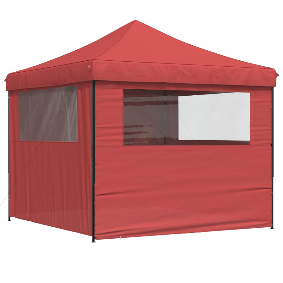 Partytent Bordeauxrood 292 x 292 x 315 cm Oxford Stof
