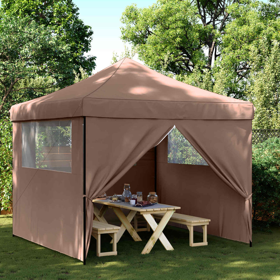 Partytent Bruin 292 x 292 x 315 cm Oxford Stof