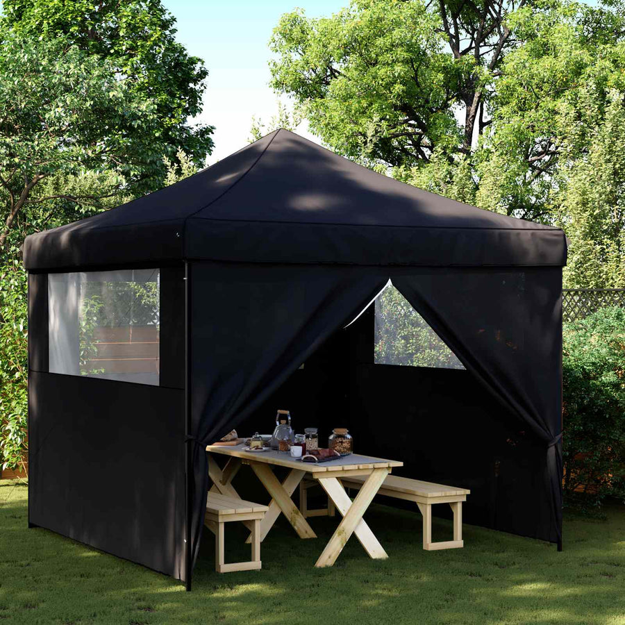 Partytent Zwart 292 x 292 x 315 cm Oxford Stof