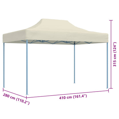 Partytent Crème 280 x 410 x 315 cm Oxford Stof