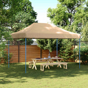 Partytent 410x279x315 cm beige Oxford stof