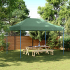 Party Tent Green 279 x 410 x 315 cm Oxford Fabric