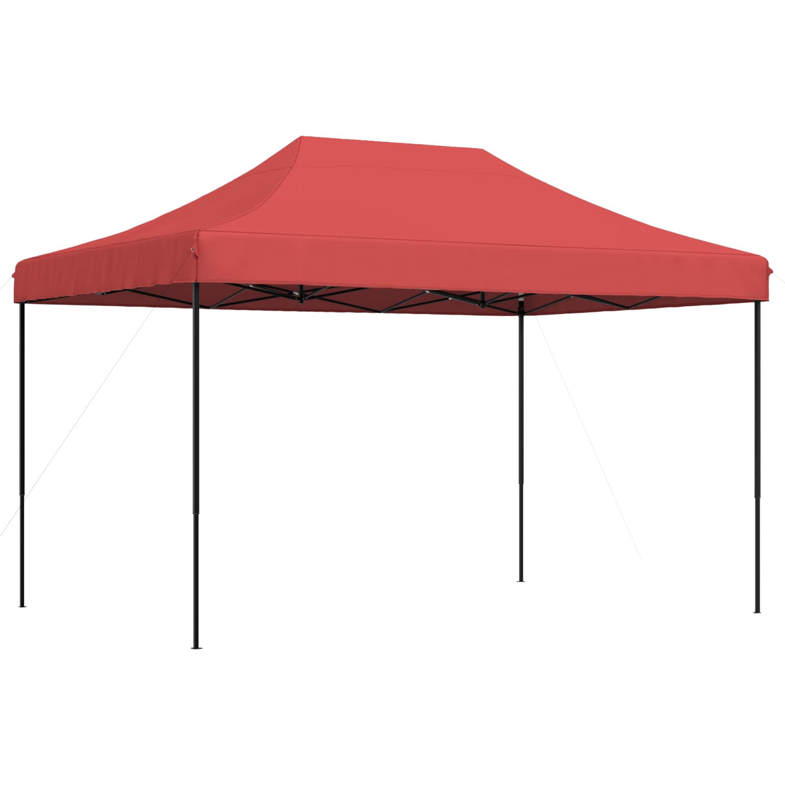 Partytent Bordeauxrood 279 x 410 x 315 cm Oxford Stof