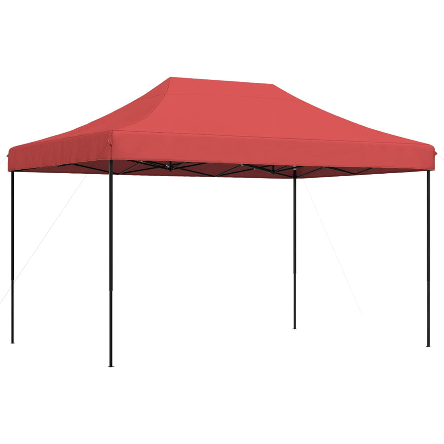 Partytent Bordeauxrood 279 x 410 x 315 cm Oxford Stof