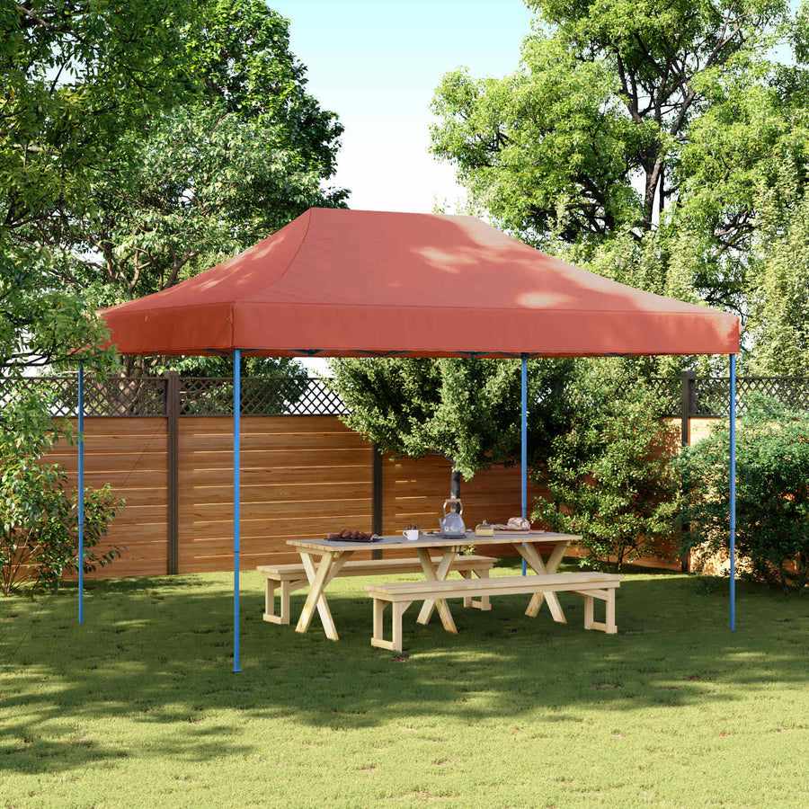 Partytent Terracotta 279 x 410 x 315 cm Oxford Stof