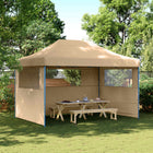 Partytent 279x410x315 cm beige Oxford stof