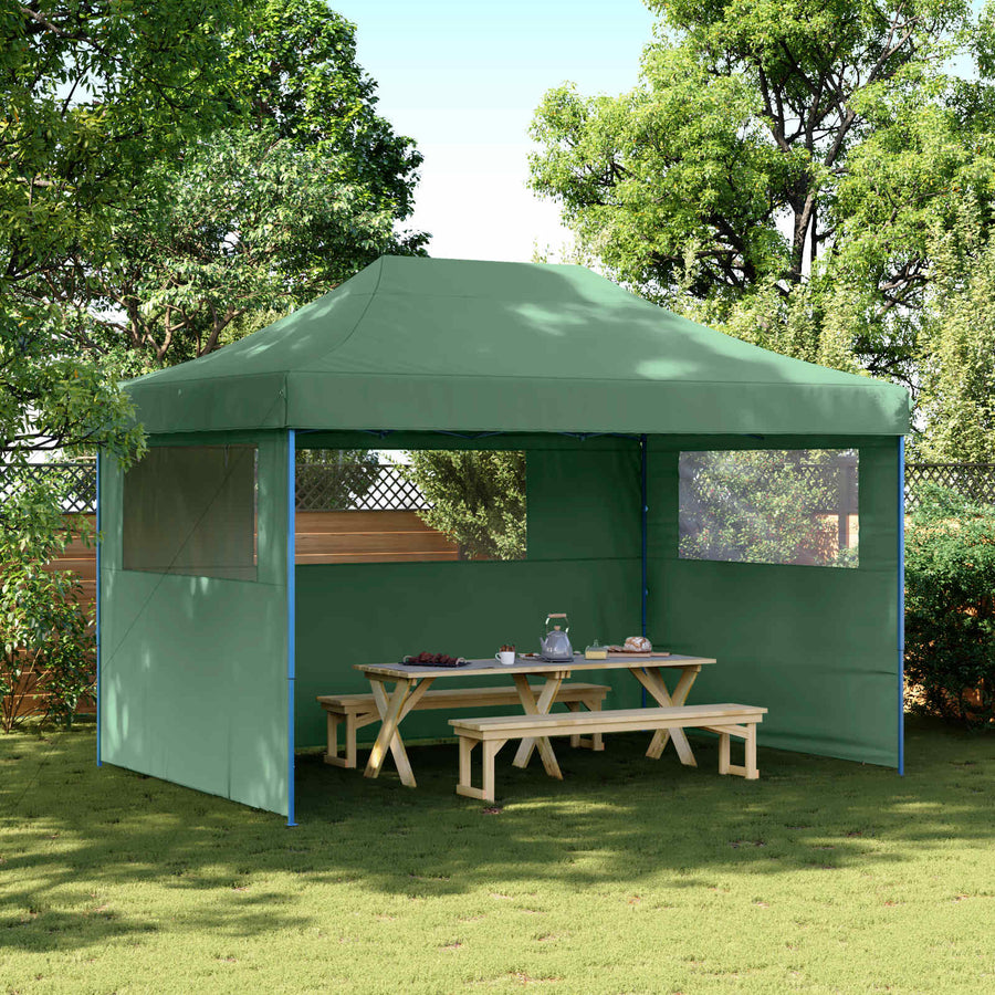 Partytent Groen 279 x 410 x 315 cm Oxford Stof