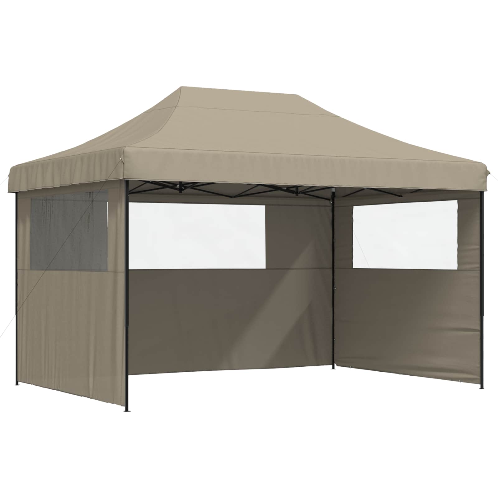 Partytent Taupe 279 x 410 x 315 cm Oxford Stof