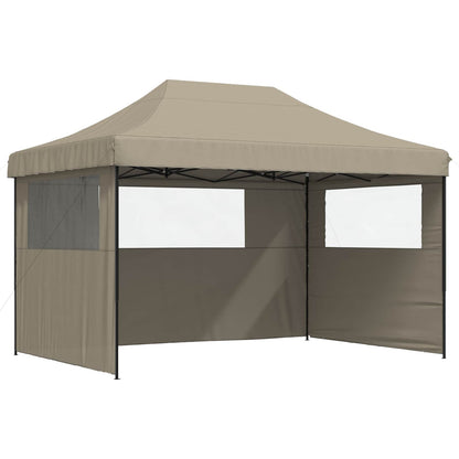 Partytent Taupe 279 x 410 x 315 cm Oxford Stof