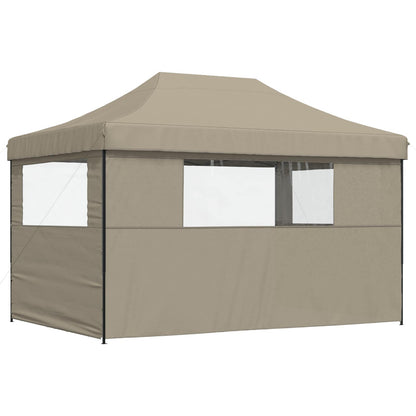 Partytent Taupe 279 x 410 x 315 cm Oxford Stof