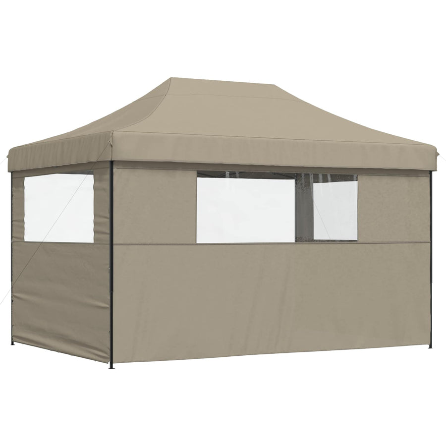Partytent Taupe 279 x 410 x 315 cm Oxford Stof