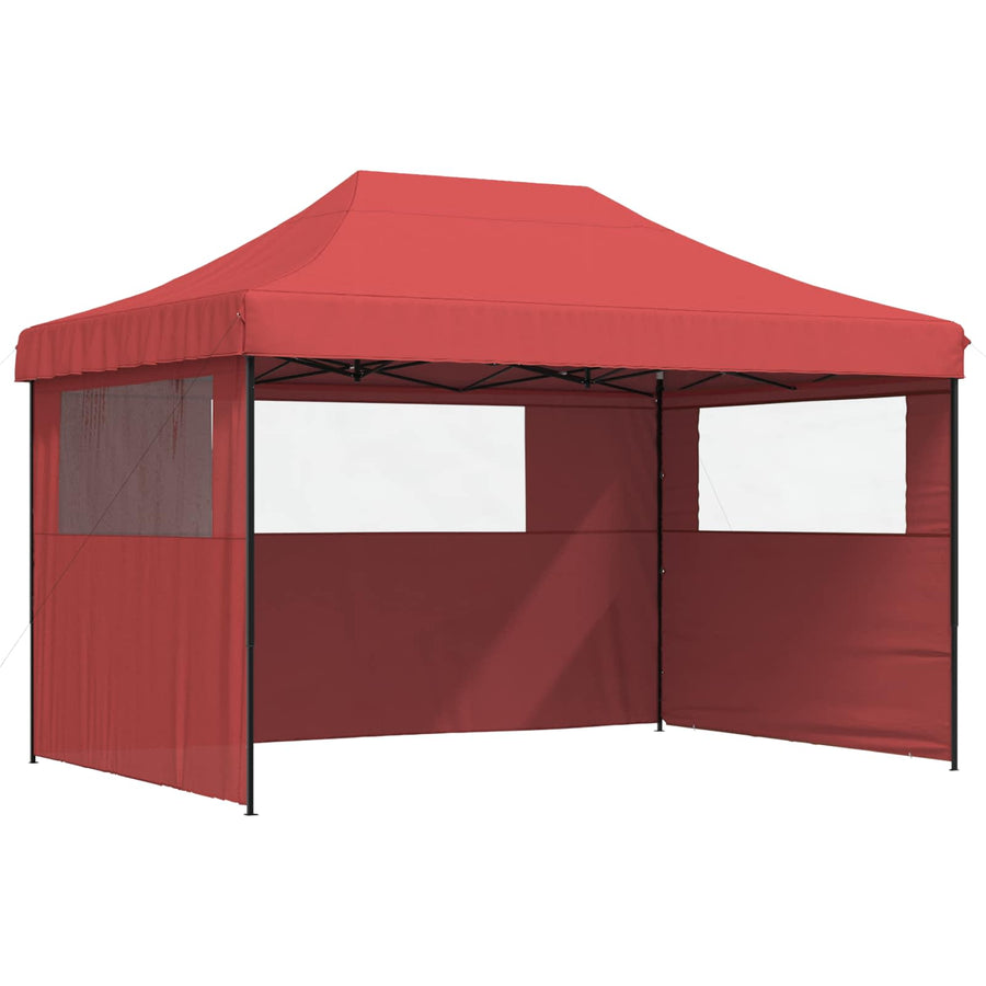 Partytent Bordeauxrood 279 x 410 x 315 cm Oxford Stof