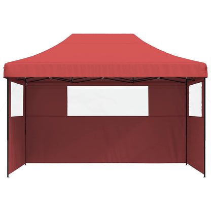 Partytent Bordeauxrood 279 x 410 x 315 cm Oxford Stof