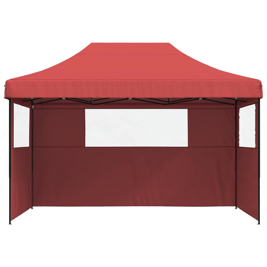 Partytent Bordeauxrood 279 x 410 x 315 cm Oxford Stof